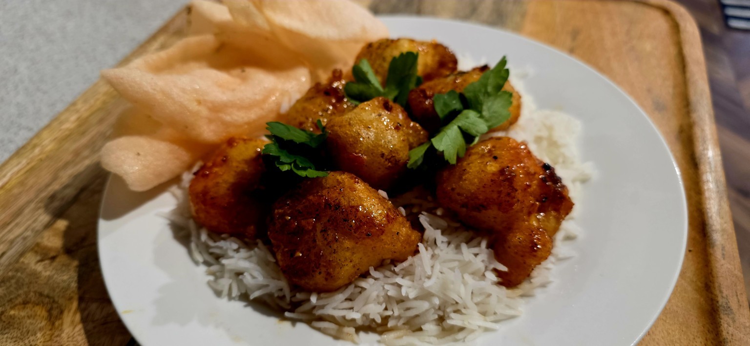 Honey Chilli Prawns